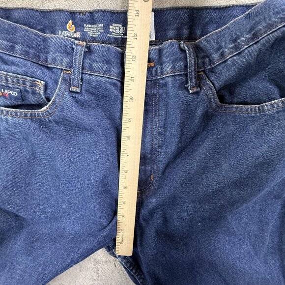 Lapco FR Flame Resistant Jeans Mens 36x34 Blue Denim Work Pants CAT 2 ATPV 13 - Picture 13 of 16